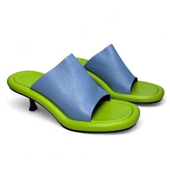 JW ANDERSON Shoes - JW ANDERSON Multicolor Bumper-Tube Leather Sandals, EU 39, NWOB